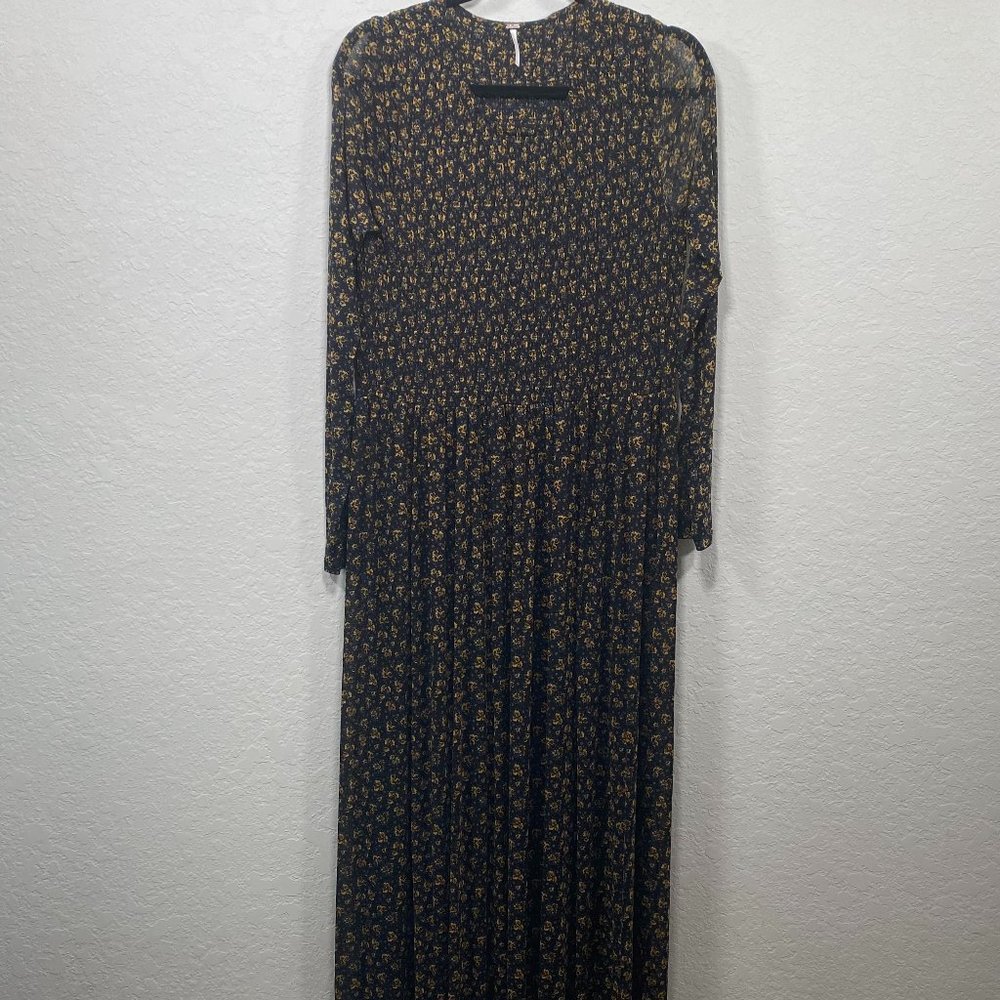 COPY - Free People Hello Goodbye Mesh Midi Dress